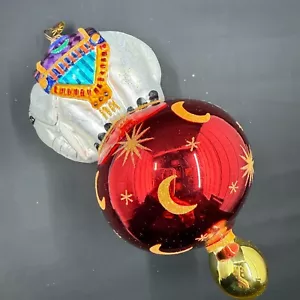 Christopher Radko Center Ring Circus Elephant Red Ball Ornament 7" 90-90-5 - Picture 1 of 12