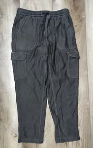 Athleta Womens Pants Farallon Cargo Crop High Rise Pockets Olive Green Size 4 - Picture 1 of 9