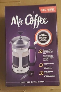 Mr. Coffee Macchina da caffè pressa francese - Argento (78762.01) - Foto 1 di 3