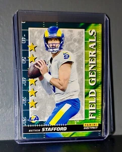 Matthew Stafford 2021 Panini NFL Field Generals #1st 9 Rookie Card 1 of 2088 - Picture 1 of 2