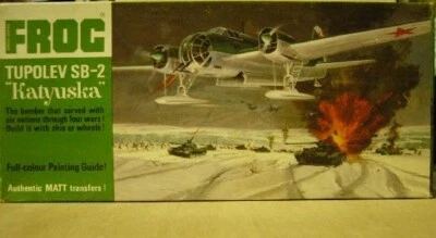 TUPOLEV SB-2 FROG & ILYUSHIN IL2-M3 STURMOVIK AIRFIX CRAFTMASTER SCALA 1/72 - Immagine 1 di 2