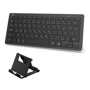 Ewin Zoll mit Ständer " Japanisch Layout Bluetooth Tastatur Multi-Pairing Eye - Bild 1 von 7