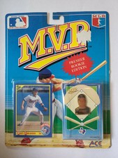 LOT OF 3 -TODD ZEILE, MOISES ALOU, COOLBAUGH 1990 MVP Rookie Edition Card + Pin 