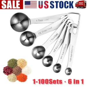 Edelstahl Messstahl 18/8 Löffel Set Tassen und Qualität - 01 Stück Schwerlast - Bild 1 von 8