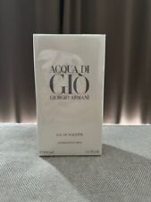 Acqua Di Gio Giorgio Armani 3.4 oz EDT Cologne for Men New In Box ($110 Value!)