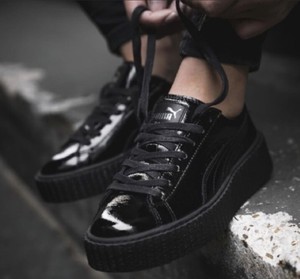Puma Fenty Patent Leather Athletic Shoes For Women For Sale Ebay