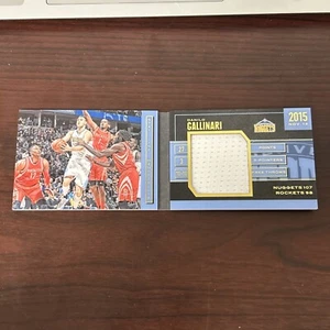 2015 Panini Preferred Danilo Gallinari Booklet Stat Line Mem Jersey /149 - Picture 1 of 3