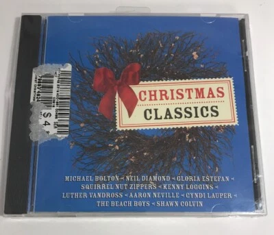 NEW 1998 Christmas Classics CD Cyndi Lauper Beach Boys Floria Estefan Bolton - Image 1 of 4