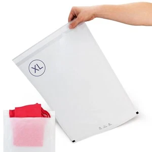 Vela™ 13.75" x 19.75" Clear Paper Apparel Bag, (Pack of 25) - Extra Large Siz... - Picture 1 of 7
