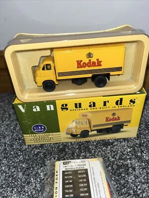New VANGUARDS  VA 8001 KODAK LORRY 1/64 BEDFORD S TYPE VAN COLLECTORS - Image 1 of 4