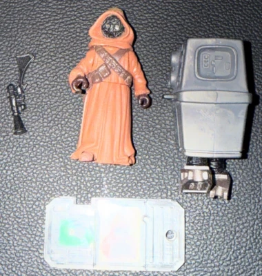 1999 Hasbro Star Wars POTF The Power Of The Force Jawa & Gonk Droid Figure - Image 1 of 2