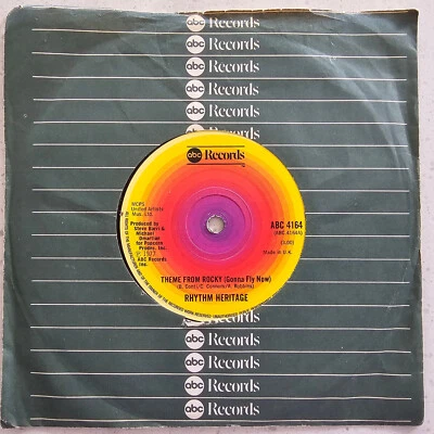 Rythmn Heritage (e) Theme From Rocky (Gonna Fly Now) - 1977 - 7" - Image 1 of 2