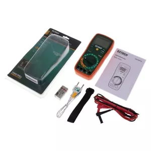 NEU Extech EX410A 8 Funktionen professionelles Digital Multimeter + Zubehör / UK - Bild 1 von 2