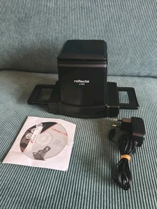Reflecta x120 Dia Filmscanner Mittelformat 120er Schwarz mit Installations-CD - Bild 1 von 14