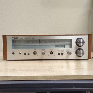 Technics Receiver by Panasonic FM/AM Stereo Receiver SA-80 FOR PARTS ONLY  - Picture 1 of 9