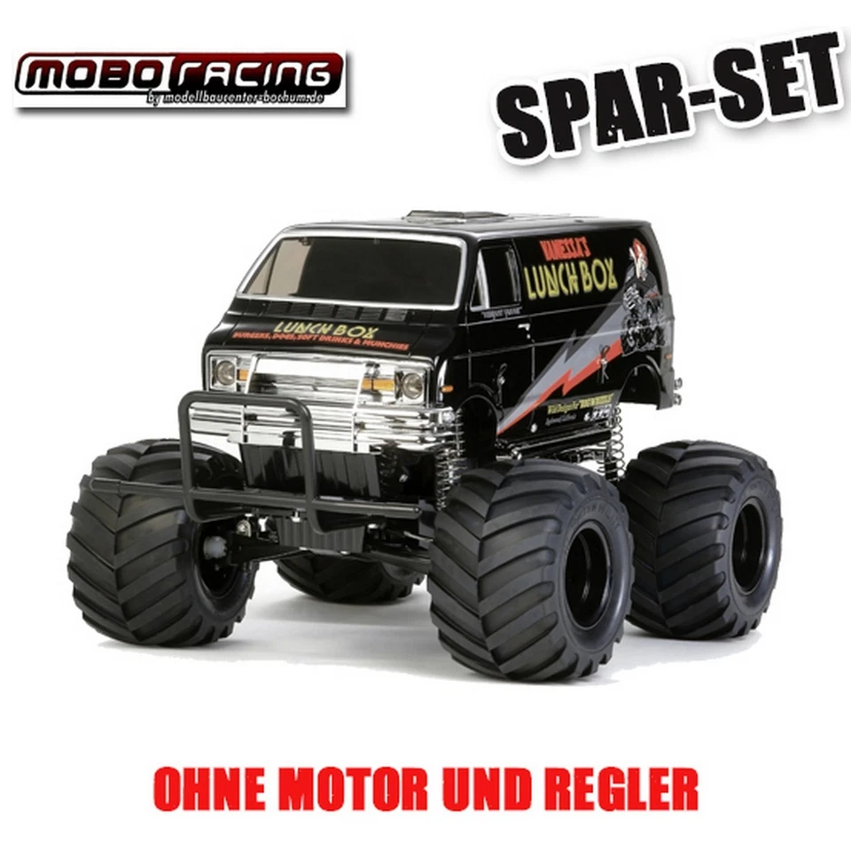 Tamiya 58546 Lunch Box 1:12 RC Black Edition 300058546 - ohne Motor / Regler - Bild 1 von 1