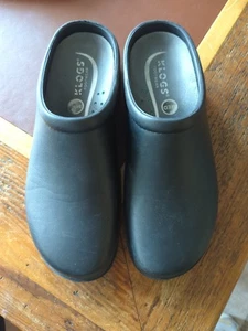 Klogs USA Schwarz Gummi Slipper Pantolette Clog Schuh Rutschfest Herren 11. Ideal Chef - Bild 1 von 6
