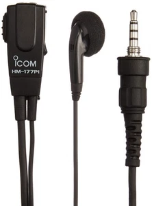 Icom small earphone microphone for IC-4300 HM-177PI - Zdjęcie 1 z 2