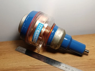 Condensador de vacío variable 20-1500 pf, 10 KV ITT Jennings UCSXF-1500-10S NUEVO NOS Foto 1 de 4