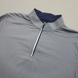 FootJoy Jacket Mens Medium Gray 1/4 Zip Performance Pullover Golf Wigman Sweater - Picture 1 of 14