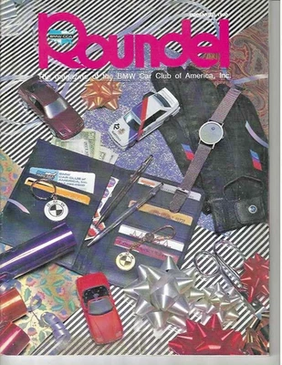 ROUNDEL BMW CAR CLUB MAGAZINE December 1990 Vol. 21(12) E30 M3 Drive Touring Foto 1 de 2
