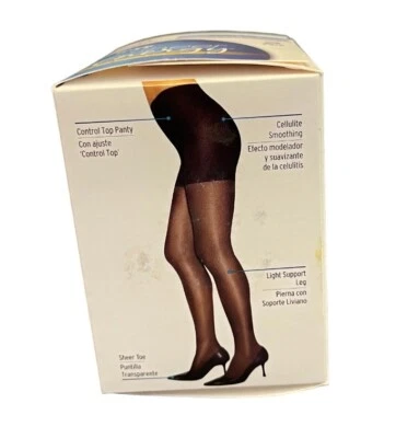 PACK de 2 pantimedias L'eggs para mujer Sheer Energy punta transparente, suavizante de celulitis DESNUDO Foto 1 de 4