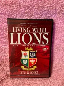 Living With Lions 1 & 2: The Complete Story, Rugby, British & Irish (2-Disc DVD) - Foto 1 di 2