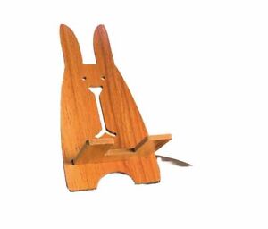 Cell Phone Holder Rabbit Wooden Never Lose Your Phone Again Android Apple Smart