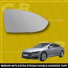 For Volkswagen Arteon Wing Mirror Glass 17-22 Right Driver Side Spherical