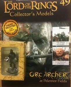 EAGLEMOSS LORD OF THE RINGS COLLECTION - ISSUE 49 ORC ARCHER AT PELENNOR FIELDS - Picture 1 of 1