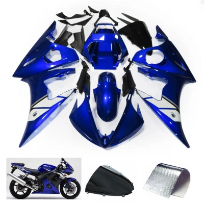 Fairing Kit For Yamaha YZF R6 2003 2004 & YZF R6S 2006-2009 2007 2008 ABS Molded - Imagem 1 de 4