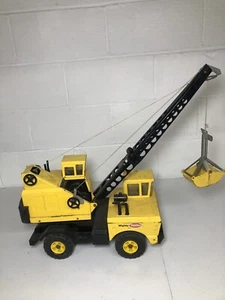 Vintage 1970's TONKA Mighty Mobile Crane Pressed  Steel RARE! - Picture 1 of 7
