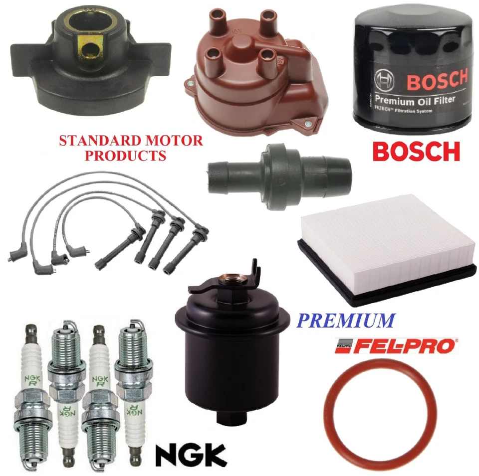 Kit de puesta a punto tapa rotor cables bujía PCV para Honda Civic HX; 1,6 L 1996-1999 Foto 1 de 1