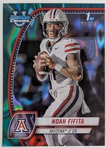 2024 Bowman Chrome University .. NOAH FIFITA .. Teal Lava .. #140 .. Arizona - Picture 1 of 2