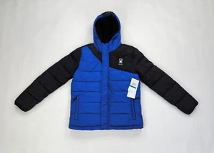 Spyder Boys Puffer Jacket XL Blue - Picture 1 of 14