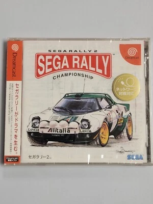 Sega Rally Championship 2 (1999) New Factory Sealed Japan Dreamcast DC Import - Image 1 of 3