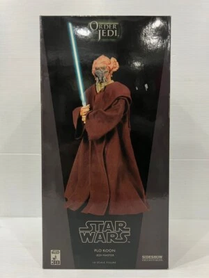 SIDESHOW COLECCIONABLES STAR WARS JEDI MASTER PLO-KOON 1/6 Foto 1 de 4