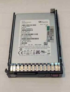 HPE 480GB Sk Hynix 2.5 Inch SATA SSD P04954-00/VK000480GWTHA + CADDY - Picture 1 of 4