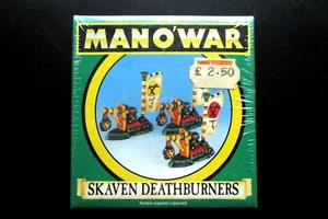 OOP Citadel / Warhammer Metal Man O' War Chaos Skaven Deathburners Neu in OVP - Bild 1 von 2