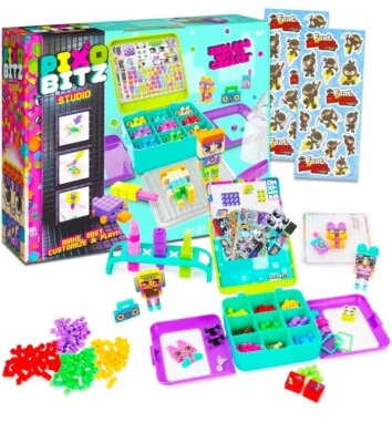 Pixo Bitz Studio Bead Building Set Make, Mist, Customize Play by SpinMaster New - Image 1 of 3