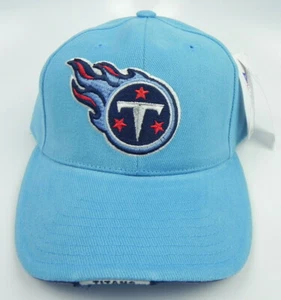 SOMBRERO GORRA RETRO TENNESSEE TITANS AZUL NFL AGUJA AMERICANA DE COLECCIÓN CORREA RETRO ¡NUEVO CON ETIQUETAS! - Imagen 1 de 7