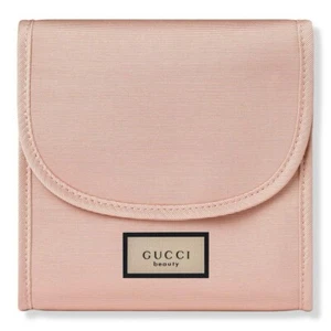 GUCCI Beauty Pouch Pour Femme Floral Lining Dusty Pink Brand New In Packaging - Picture 1 of 9