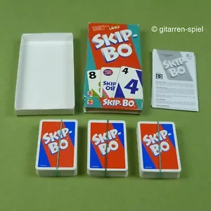 Skip-Bo Kartenspiel Komplett 1A Top! Blau Rote Ausgabe von Mattel © 2003 - Bild 1 von 4