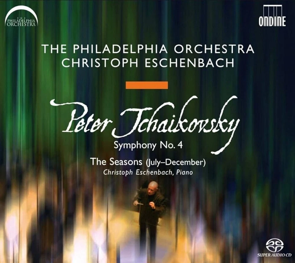 Peter Tchaikovsky - Symphony # 4 The Seasons - Eschenbach Philadelphia  SACD New Foto 1 de 1