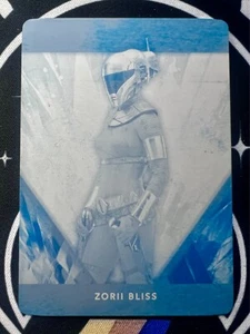 🔥 2024 Topps Star Wars Zorii Bliss 1/1 Printing Plate Masterwork 💥 - Picture 1 of 2