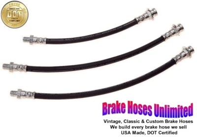 JUEGO MANGUERA FRENO BUICK ESPECIAL, SERIE 40 - 1946 1947 1948 1949 Foto 1 de 2