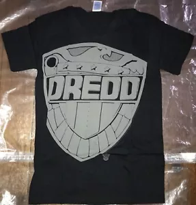 Judge Dredd Jumbo Abzeichen klein schwarz Herren T-Shirt neu offiziell - Bild 1 von 1