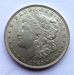 USA 1921  ( Philadelphia Mint ) Morgan Dollar EF+