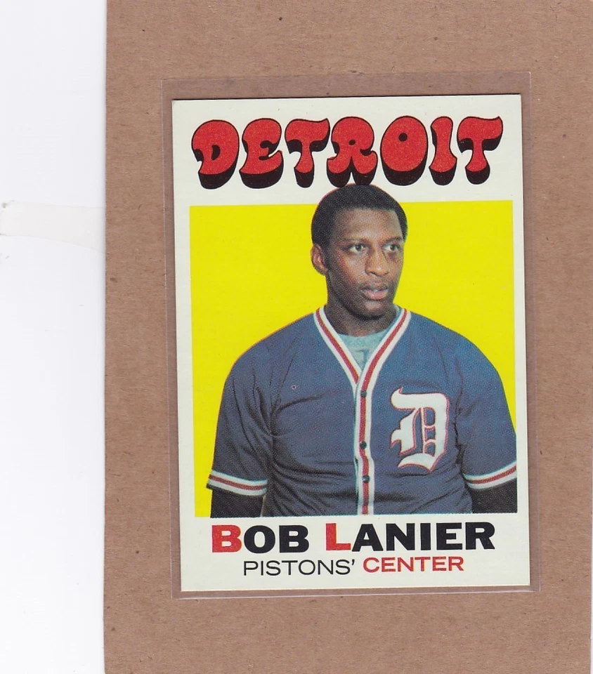 1971-72 TOPPS БАСКЕТБОЛ БОБ ЛАНЬЕ ДЕБЮТАНТ #63 ПОРШНИ NM/NM + *A42415 - Изображение 1 из 1