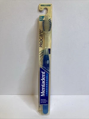 Cepillo de dientes Mentadent ProCare de colección suave 31 cabezal completo nuevo en stock - Imagen 1 de 2